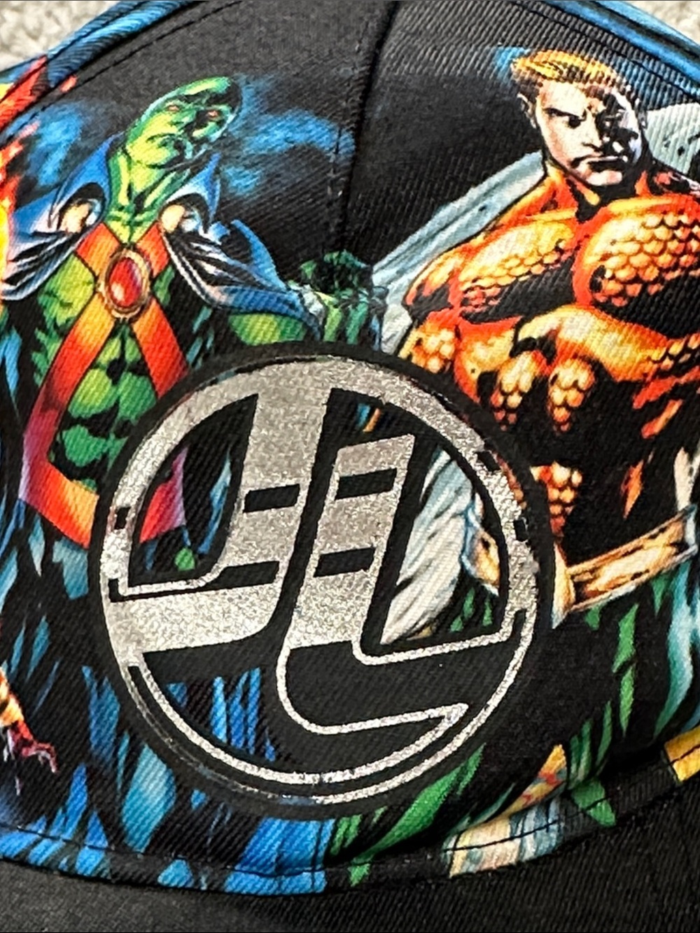 Justice League Adjustable Hat, Great condition! - Picture 2 of 7